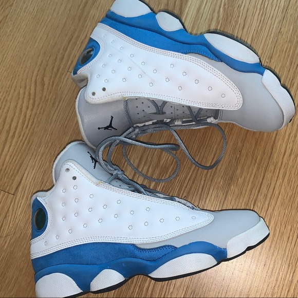 Air Jordan Retro 13 GS “Italy Blue” used - Picture 5 of 9